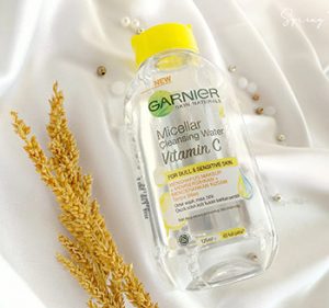 Garnier Micellar Water Pink Biru dan Kuning