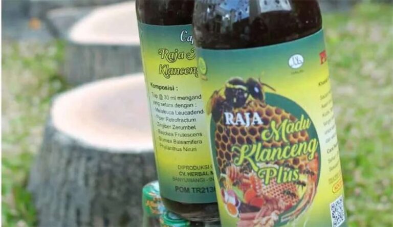 Perbedaan jamu tawon klanceng asli dan palsu